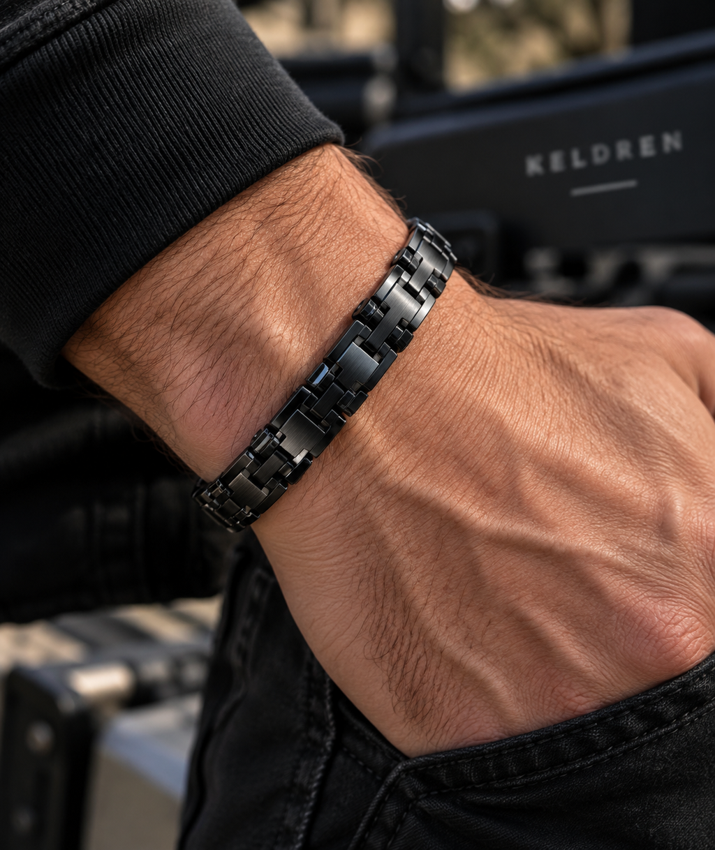 KELDREN Titanium Link Bracelet